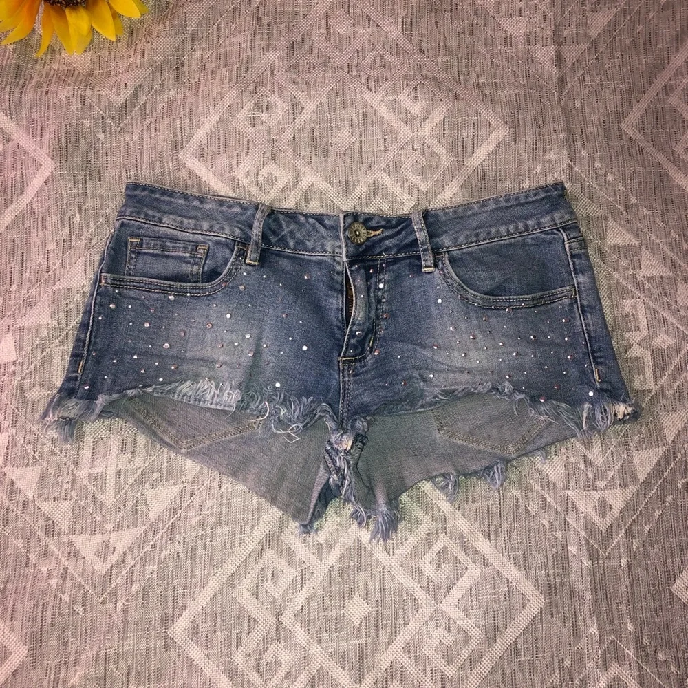 Bullhead Black Denim Shorts